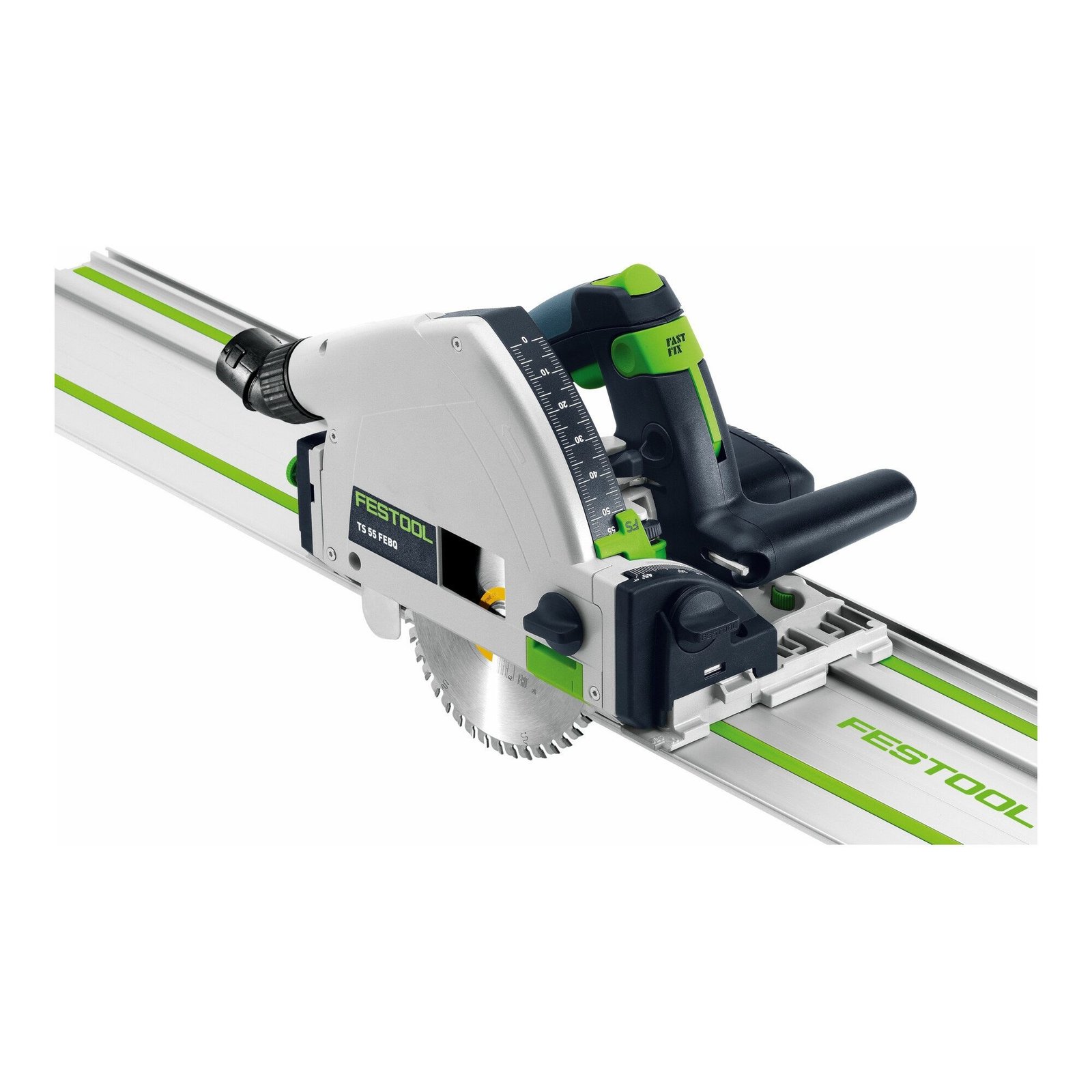 Festool TS 55 FEBQ-Plus-FS Tauchsäge mit Führungsschiene (577010)