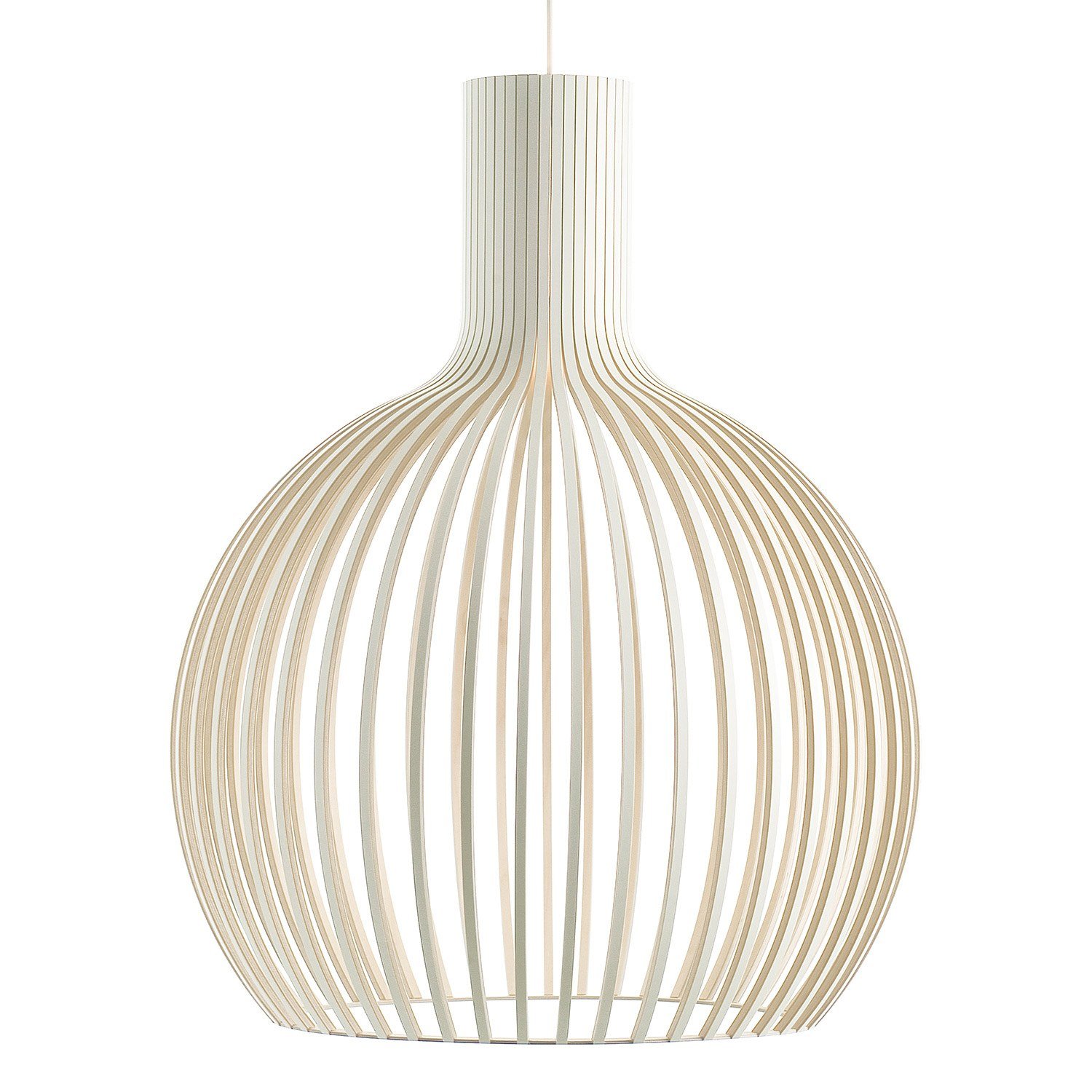 Secto Design Octo 4240 Pendelleuchte Birke weiß Ø 54 cm