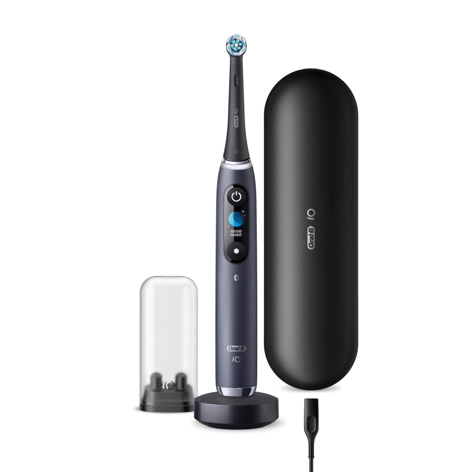 Oral-B iO Series 9N Elektrische Zahnbürste mit 2 Aufsteckbürsten