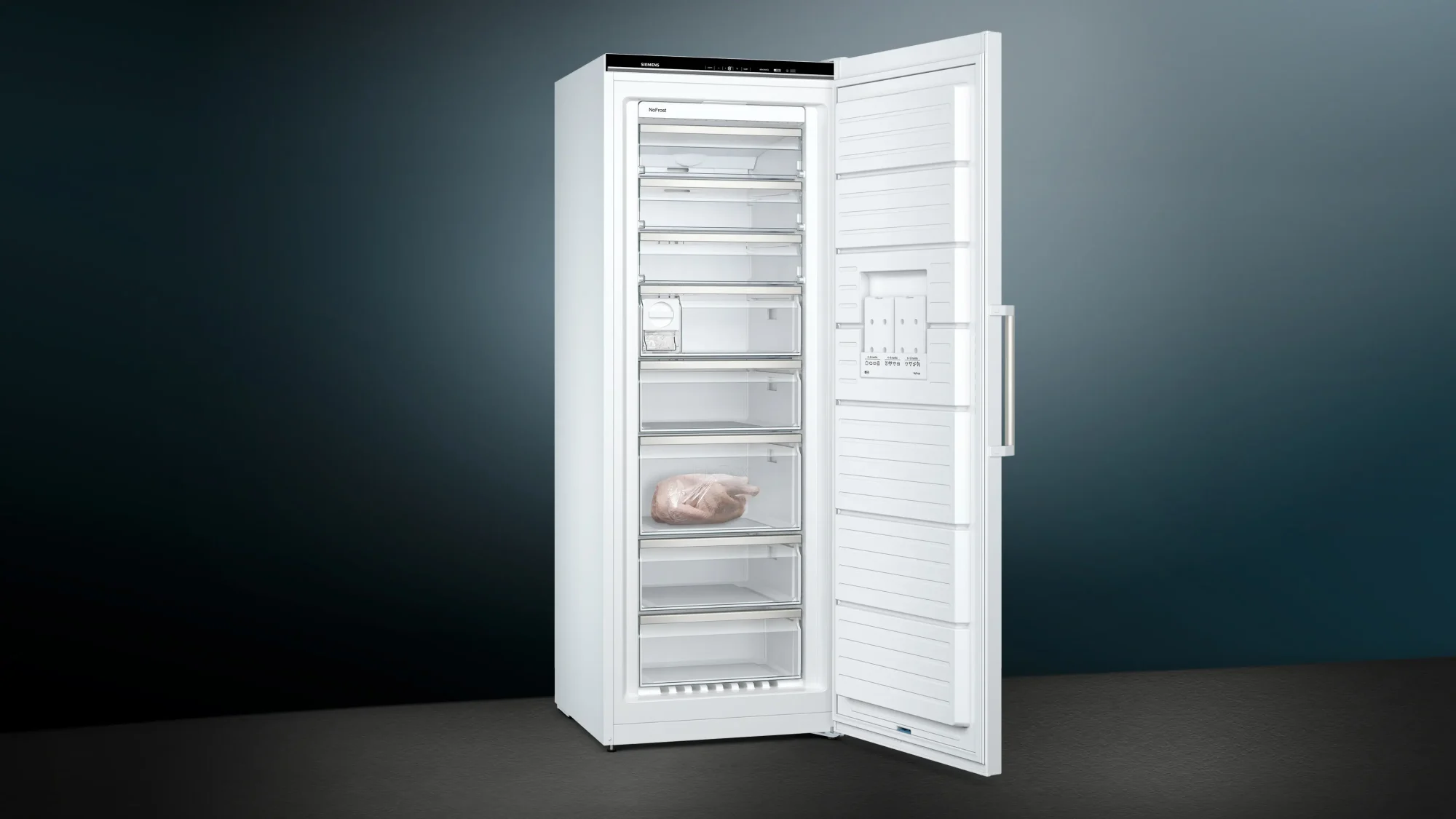 Siemens iQ500 GS58NAWDV Gefrierschrank 366 l NoFrost freistehend