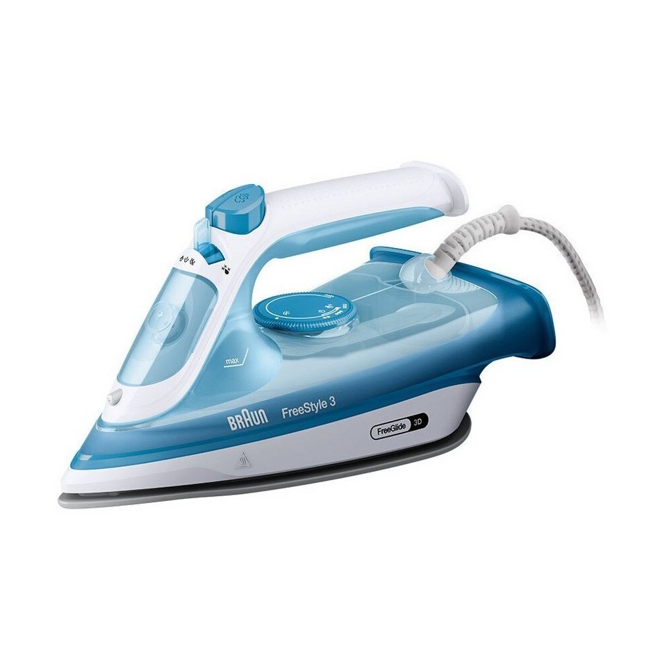 Braun FreeStyle 3 FI 3144 BL Dampfbügeleisen 2400 W