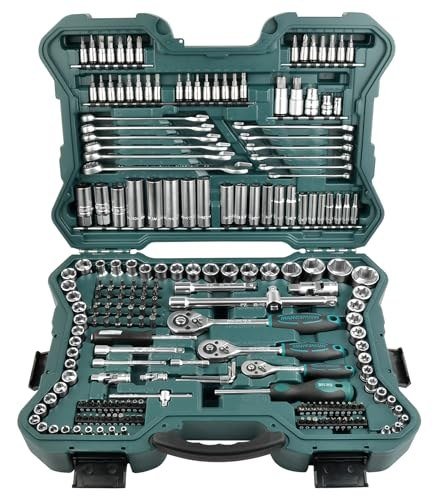 Brüder Mannesmann M98430 Steckschlüsselsatz 215-teilig im Koffer
