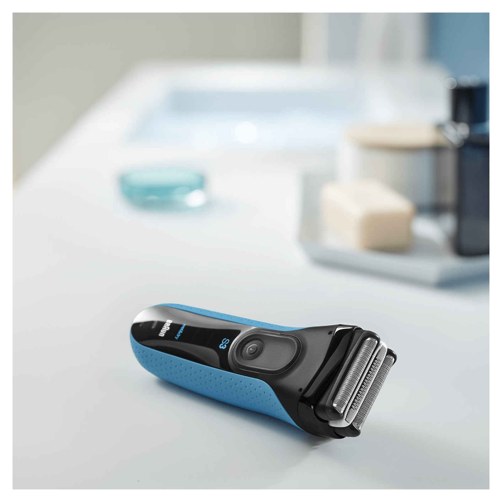 Braun Series 3 3040s Nass/Trocken-Rasierer mit Präzisionstrimmer
