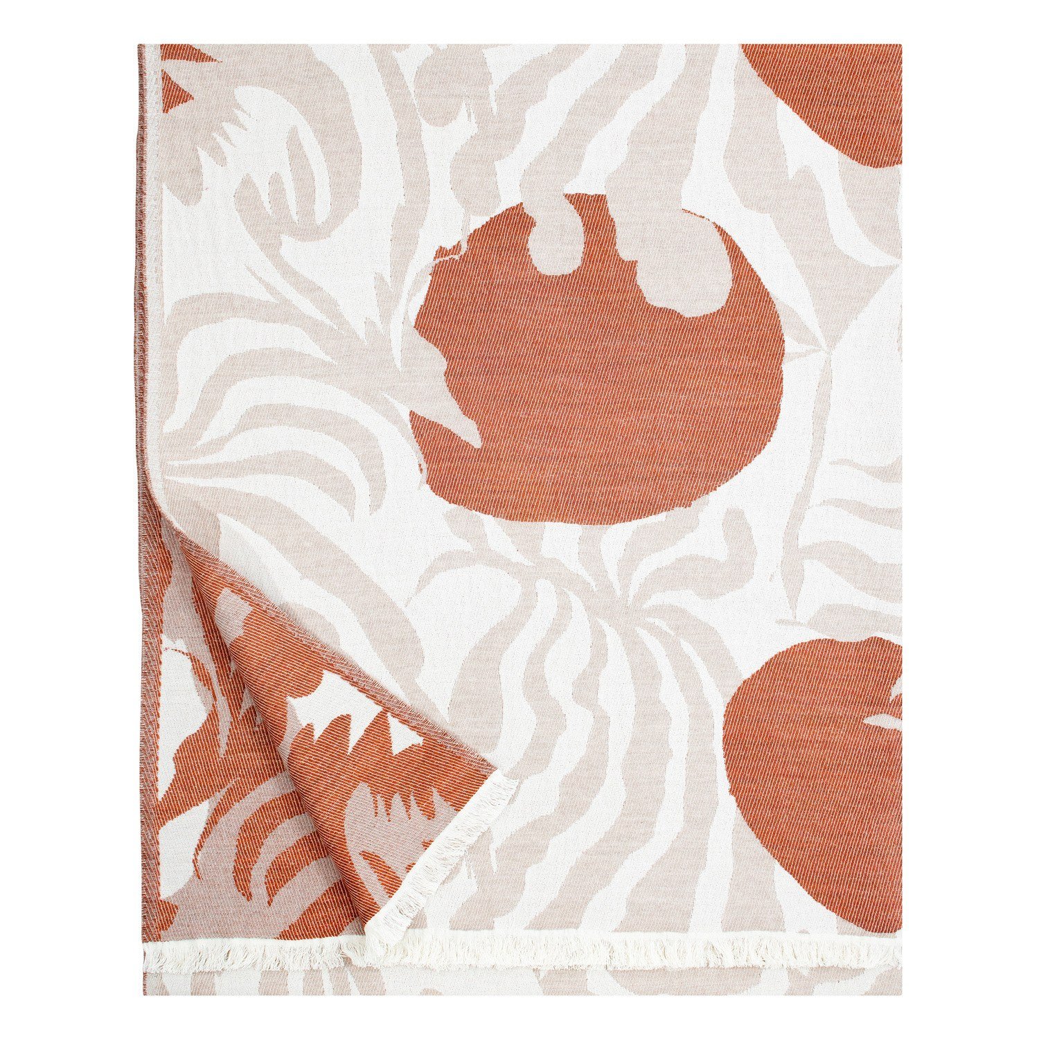 Lapuan Kankurit Kuutamo Decke Beige-Zimt 130 × 180 cm