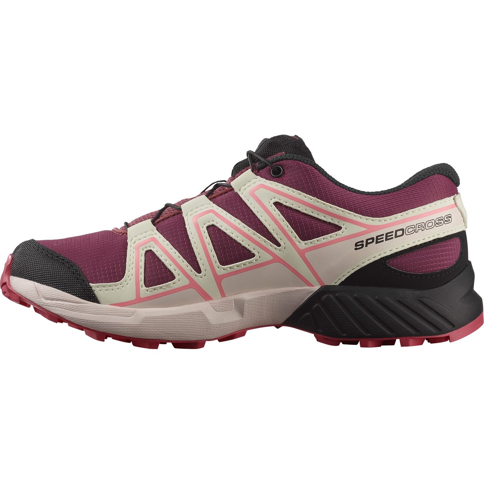 Salomon SpeedCross Jr. Kinder Trailrunning-Schuhe Schnellschnürsystem