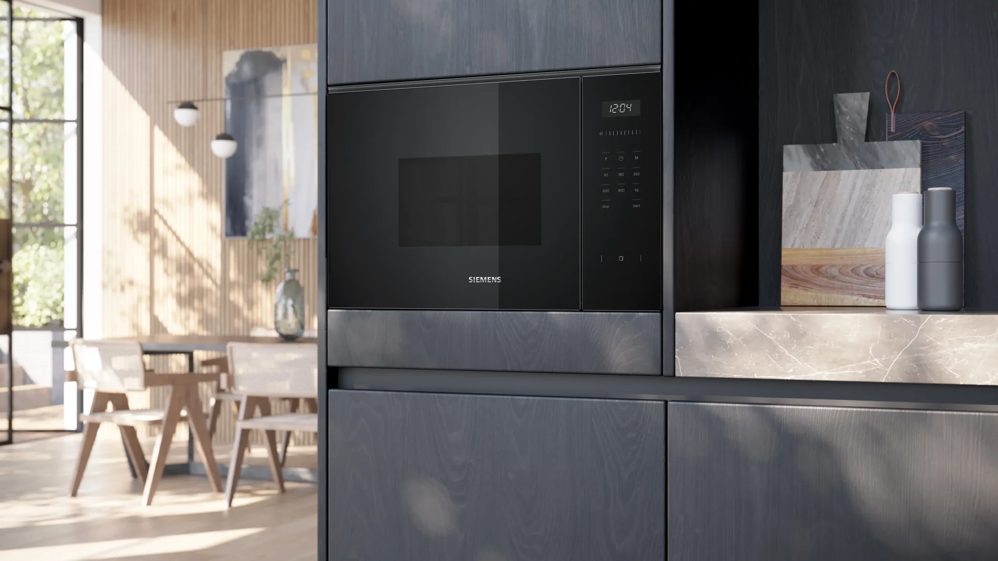 Siemens iQ500 BF525LMB1 Einbau-Mikrowelle 20 l 800 W