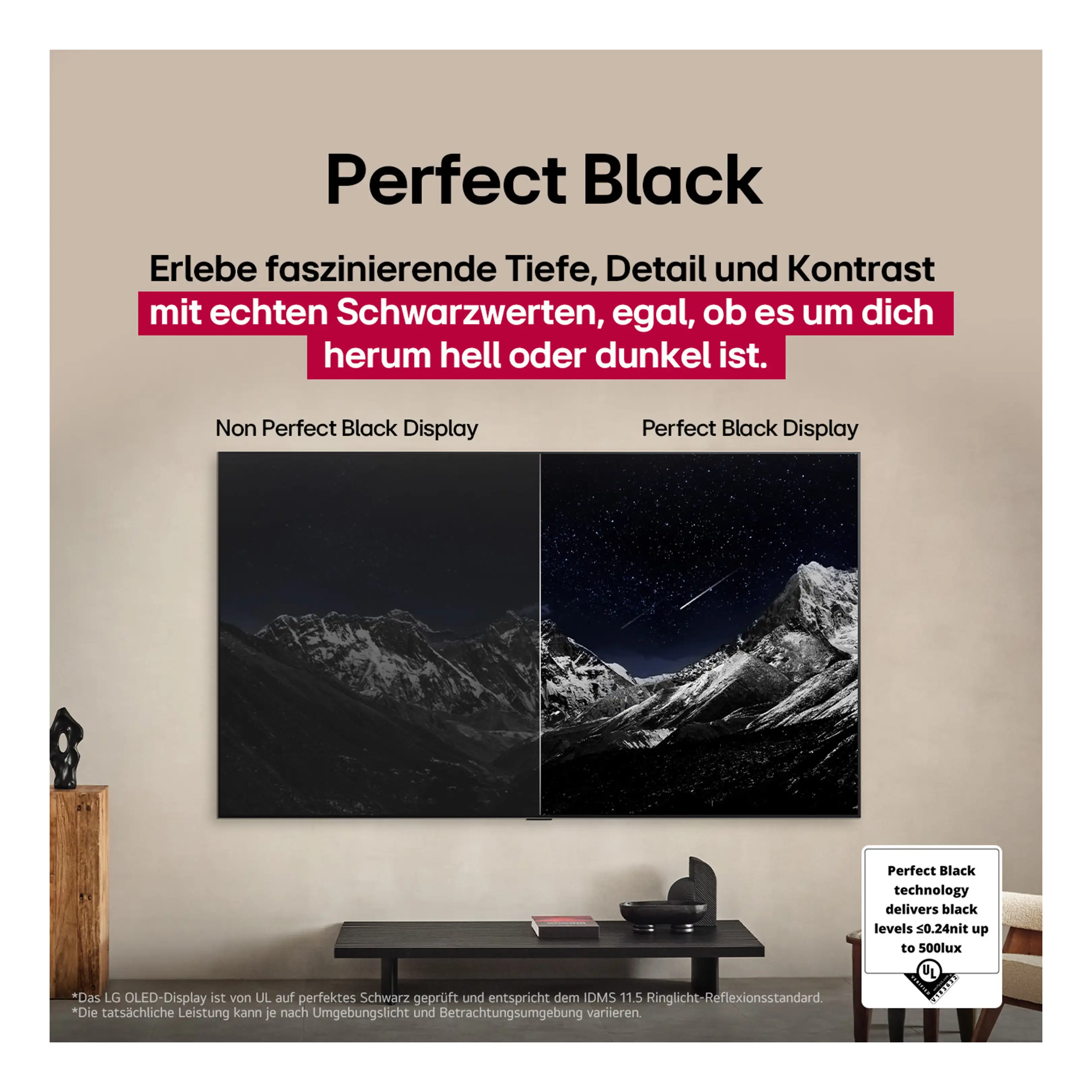 LG OLED65C57LA OLED evo AI C5 4K Smart TV, 65 Zoll (165 cm), 120 Hz, Dolby Vision, Dolby Atmos