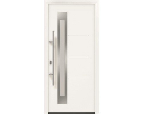 Hörmann EcoStar ISOPRO IP 780S Haustür verkehrsweiß 110 x 210 cm links