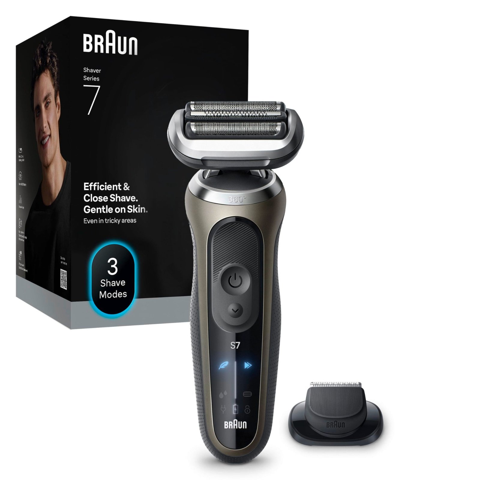 Braun Series 7 72-C1200s Nass/Trocken-Rasierer