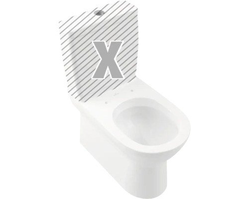 Villeroy & Boch O.novo 56581001 Tiefspülklosett Porzellan
