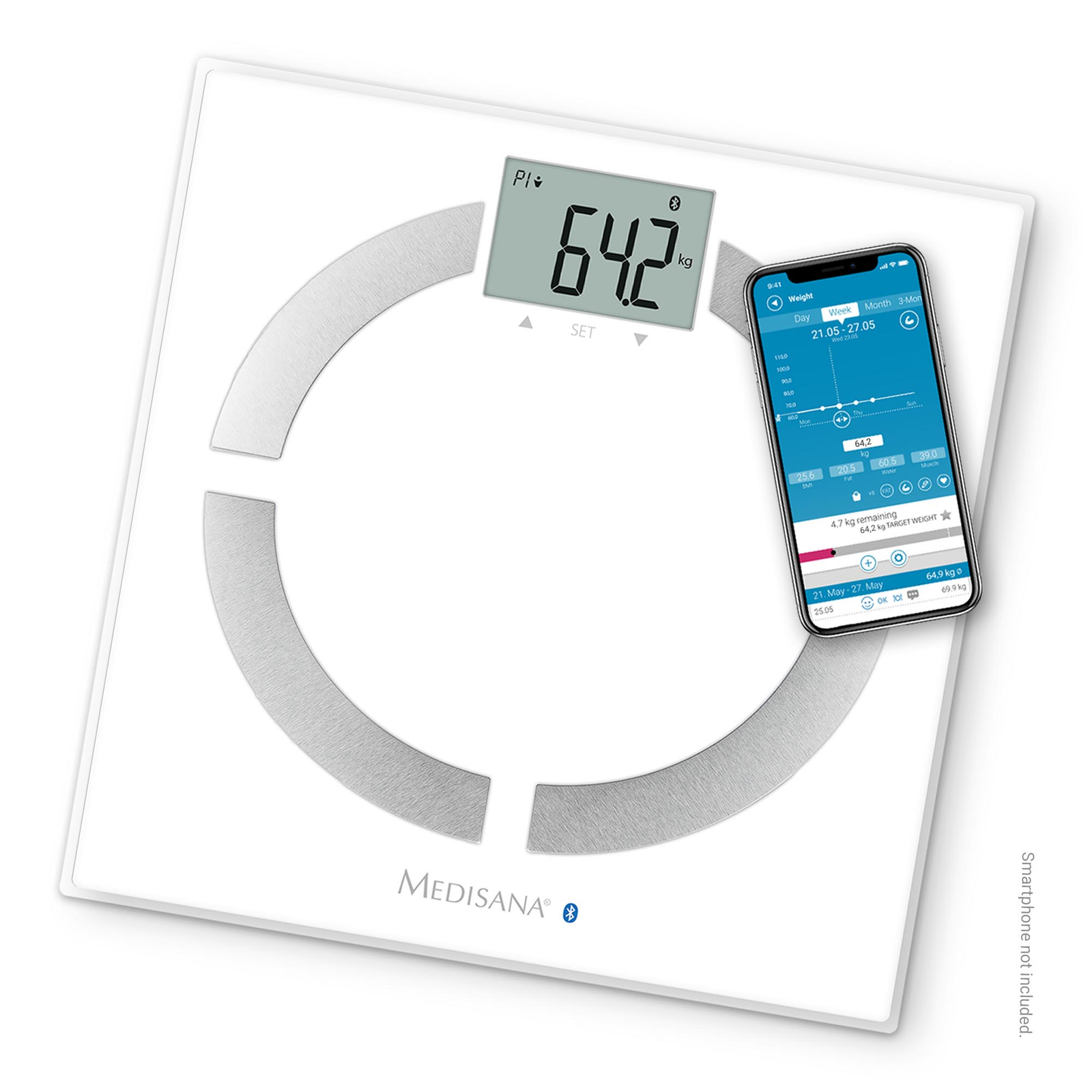 Medisana BS 444 connect Bluetooth-Körperanalysewaage