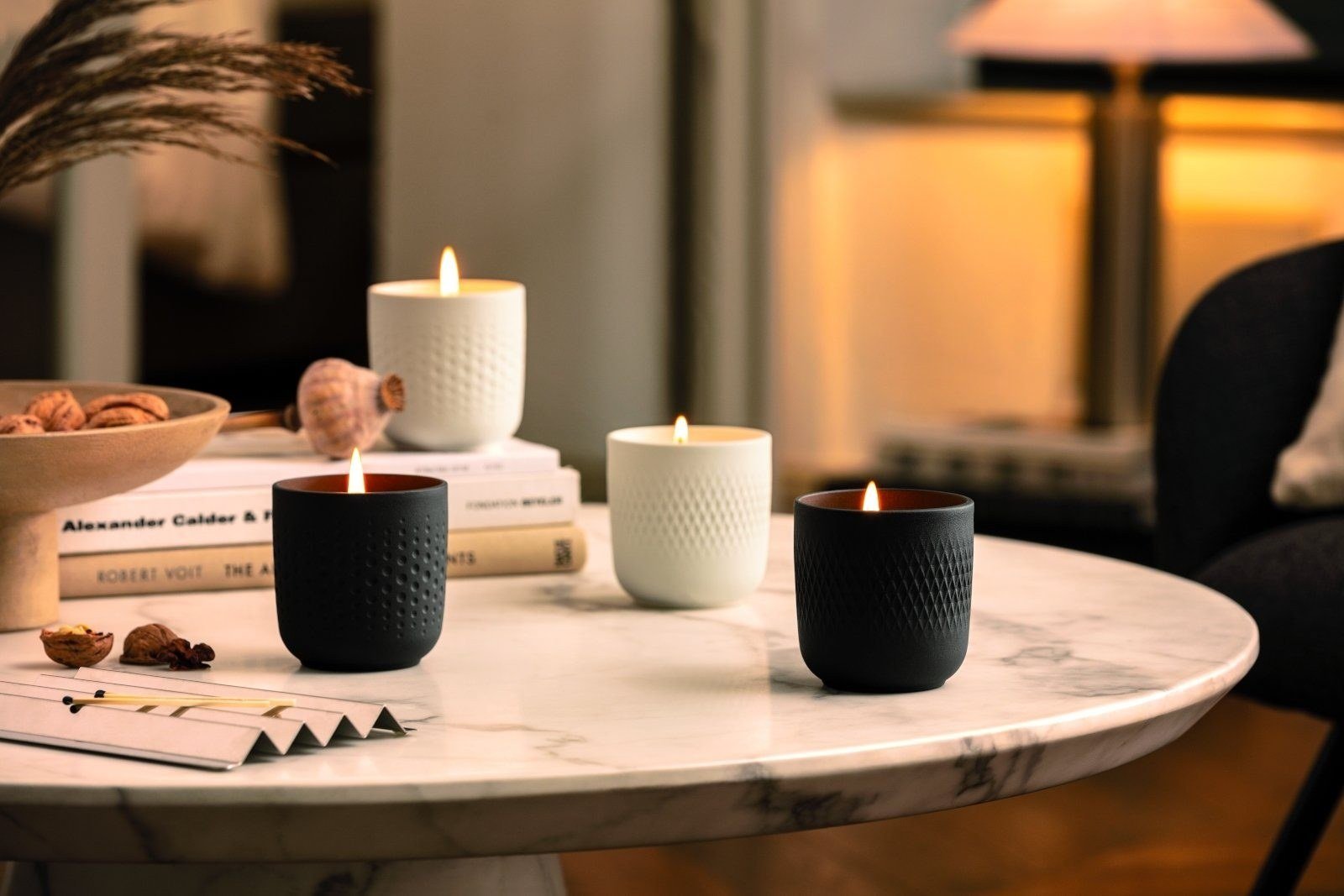 Villeroy & Boch Manufacture Collier Carré Duftkerze Mystery im Porzellan