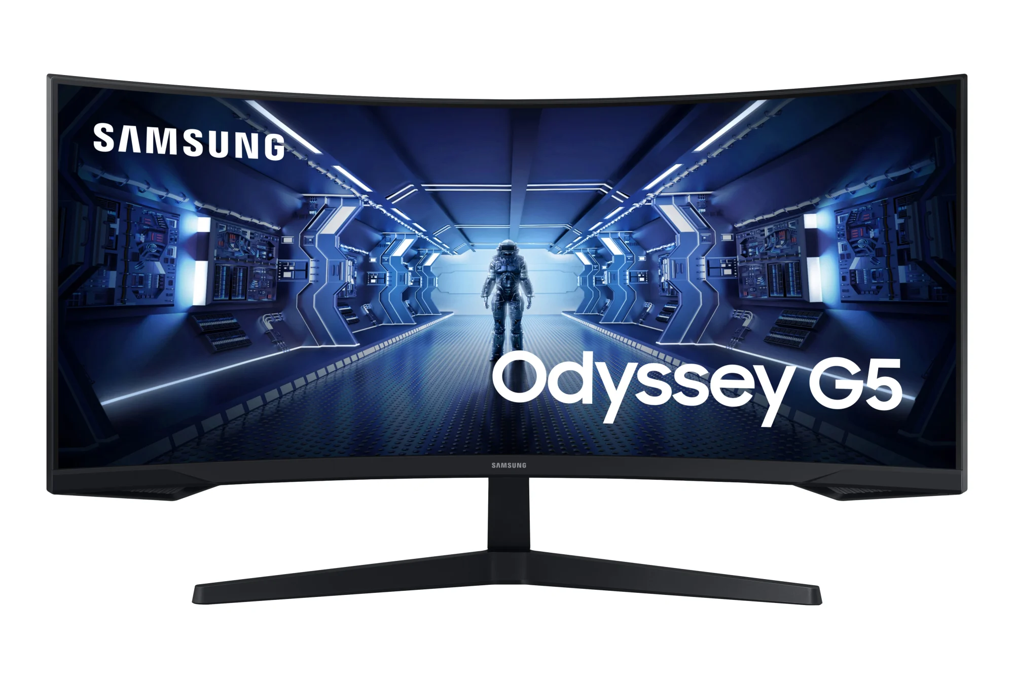 Samsung Odyssey G5 C34G55TWWP 34 Zoll Curved Ultrawide Gaming-Monitor 165 Hz