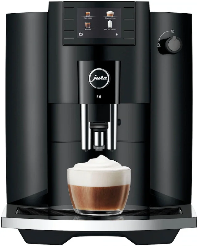 Jura E6 (EC) Kaffeevollautomat Full Black