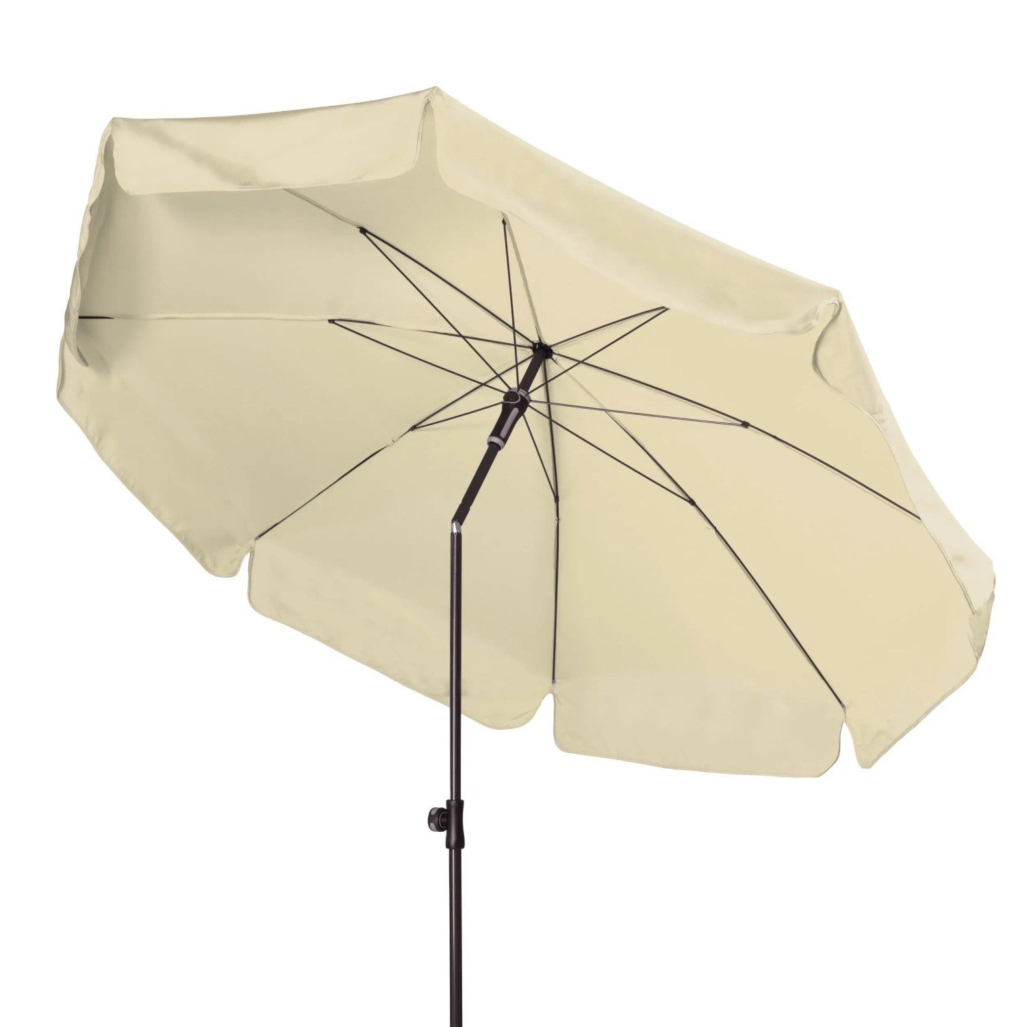 Doppler Sunline Balkonschirm Ø 200 cm natur mit Knickfunktion
