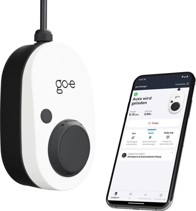 go-e Charger Gemini 11 kW Wallbox Typ 2 (CH-04-11-51)