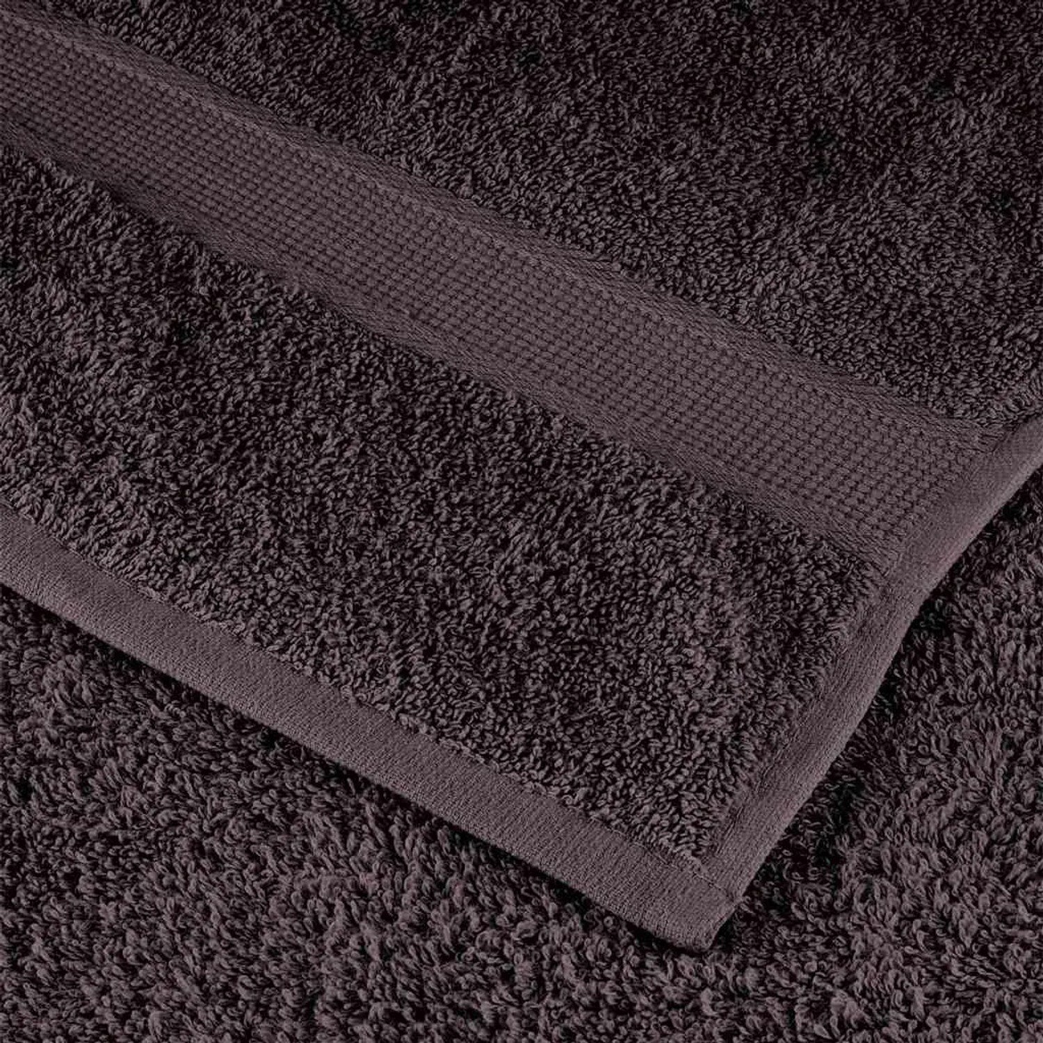 vidaXL Badetücher 2er-Set Anthrazit 100 x 150 cm 360 g/m² Baumwolle