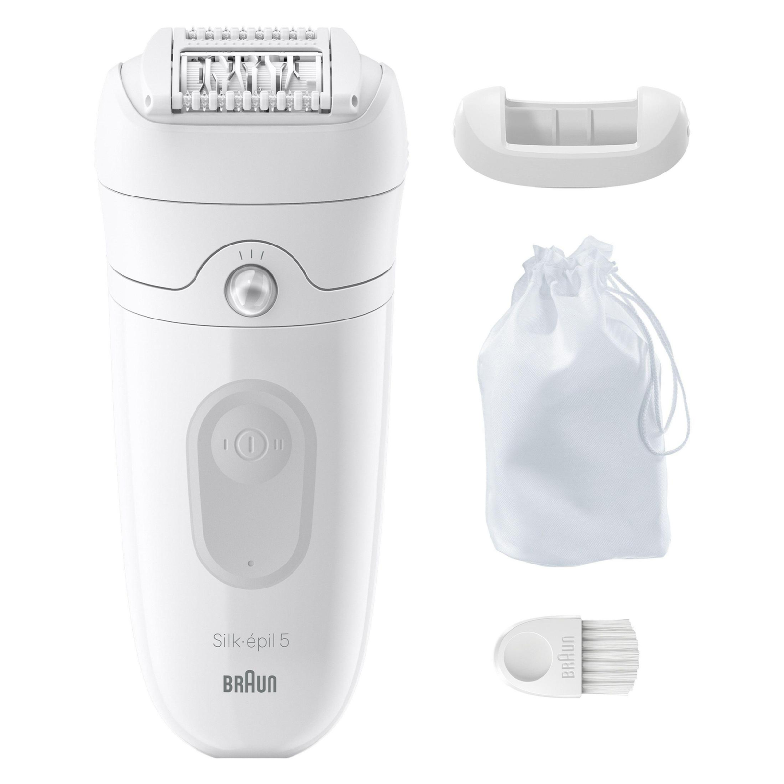 Braun Silk-épil 5 5-011 Epilierer mit 28 MicroGrip-Pinzetten
