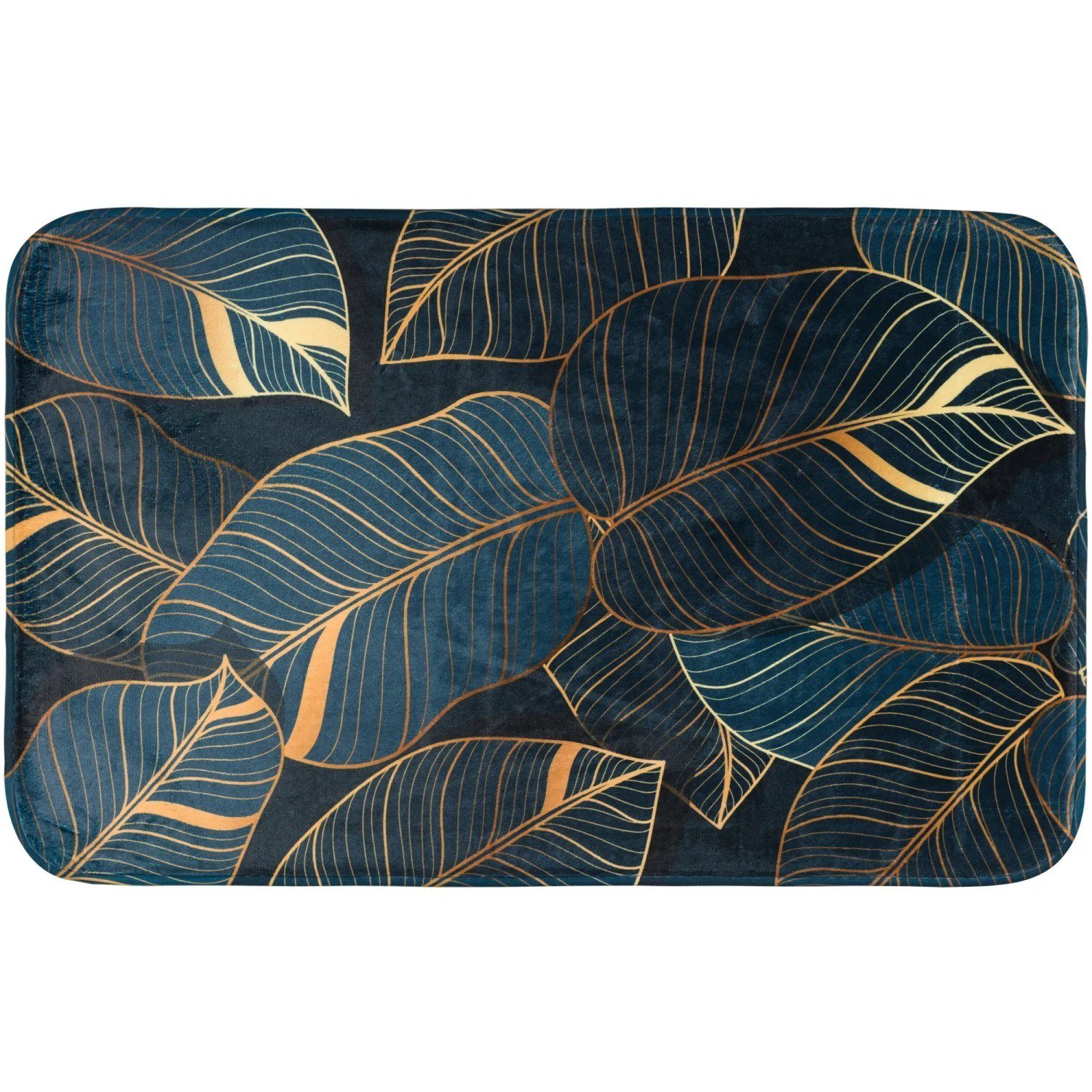 Sanilo Badteppich Monstera 70 x 110 cm mit rutschfester Unterseite