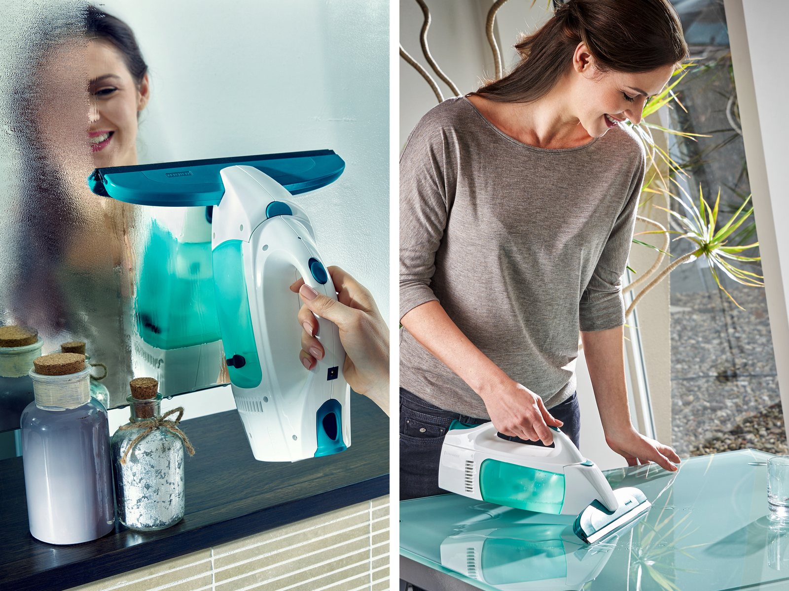 Leifheit Dry & Clean 51000 Akku-Fenstersauger