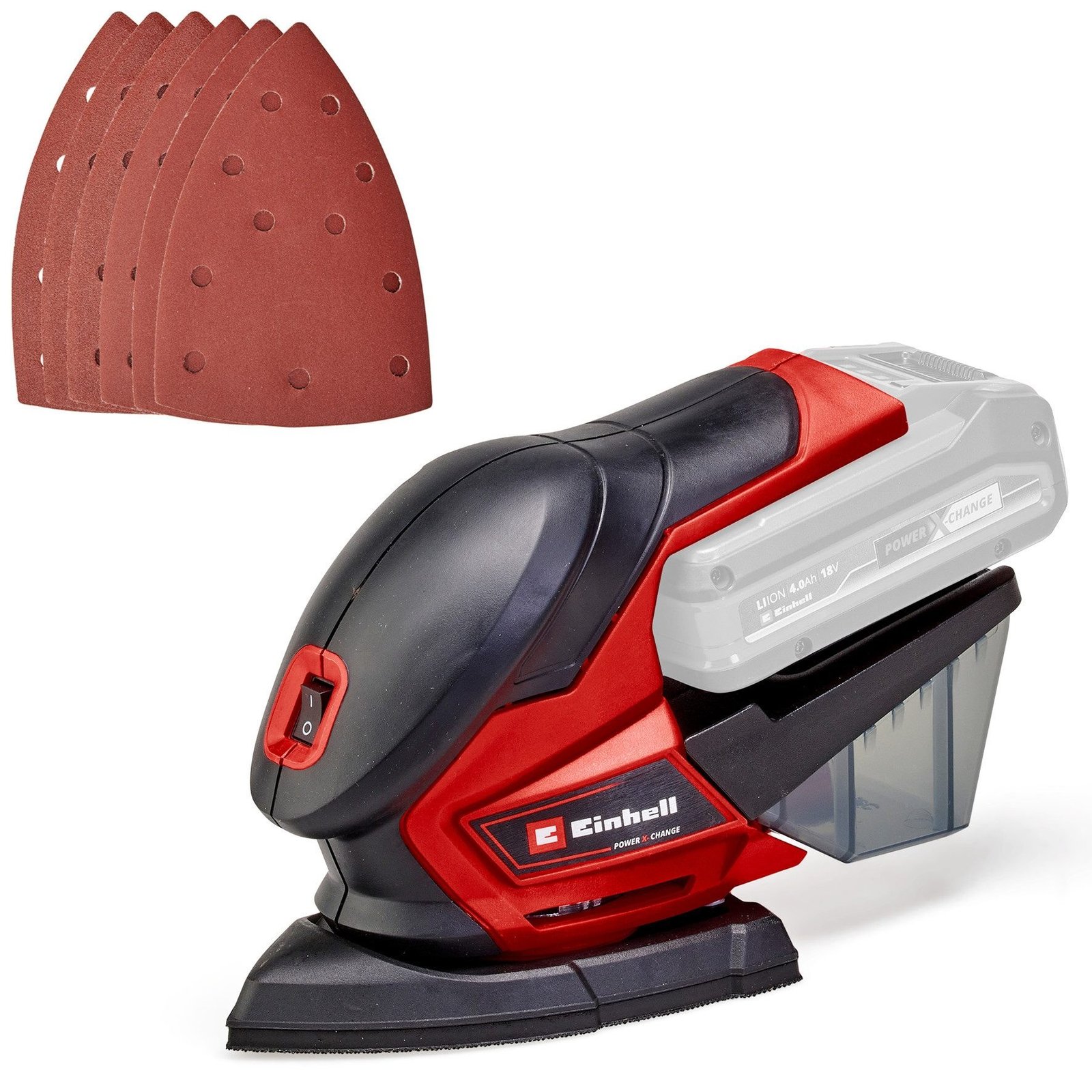 Einhell TE-OS 18/150 Li Akku-Multischleifer 18 V Power X-Change (4460708) Solo