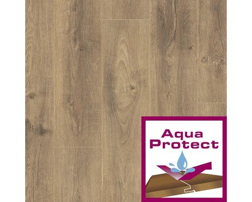 Skandor Laminat wasserfest Vivid Oak Eiche Landhausdiele 1261 x 244 x 8 mm