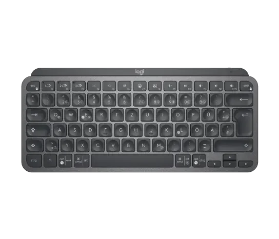 Logitech MX Keys Mini Kompakte Kabellose Tastatur QWERTZ Graphite