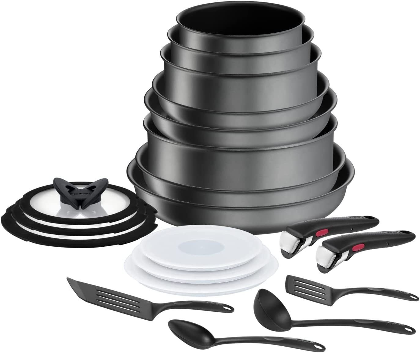Tefal Ingenio Daily Chef On L7619402 Topf- und Pfannenset 20-tlg.