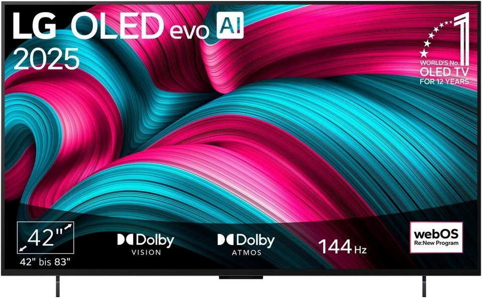 LG OLED evo AI C5 42 Zoll 4K Smart TV (OLED42C5ELB)