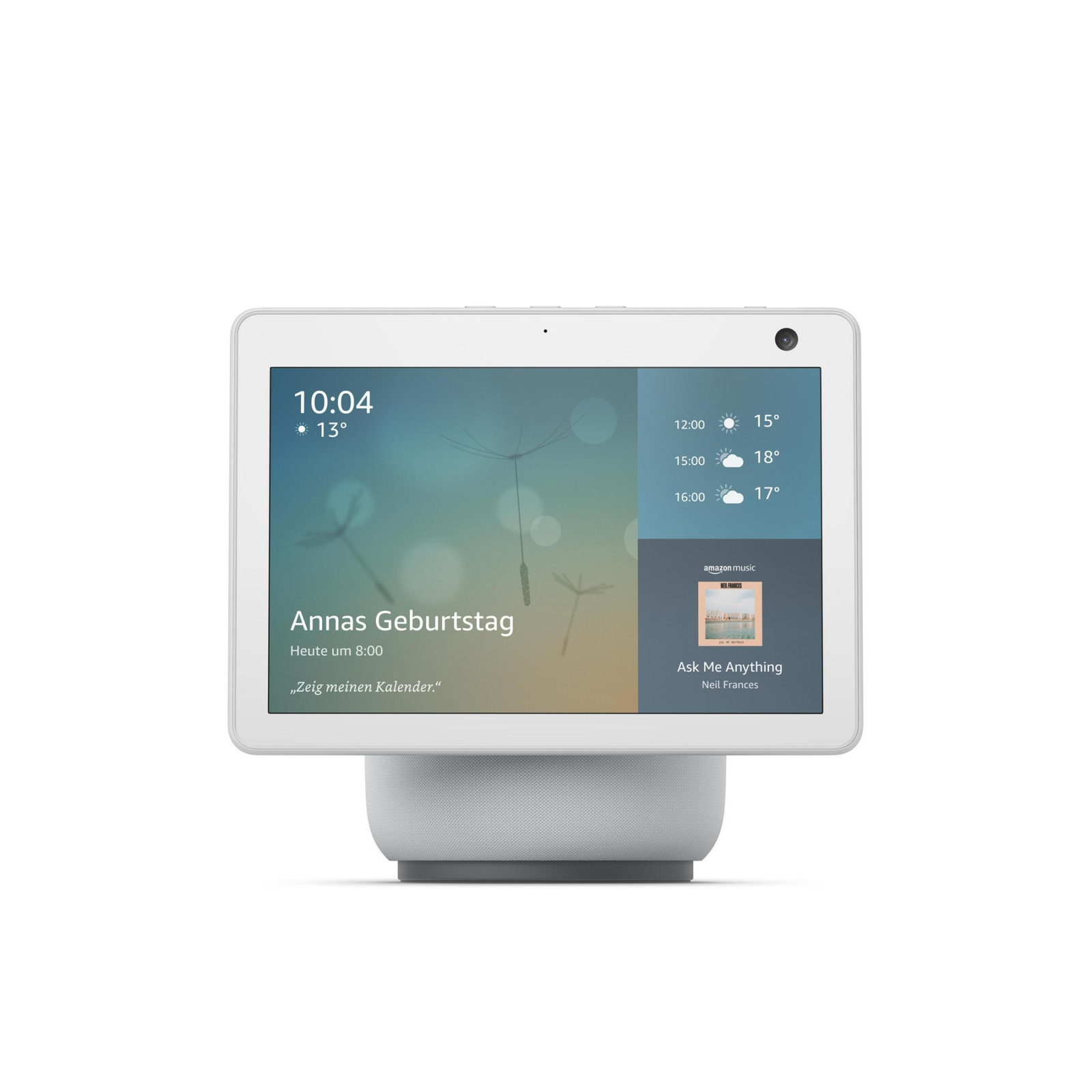 Amazon Echo Show 10 (3. Generation) Smart Display mit Bewegungsfunktion