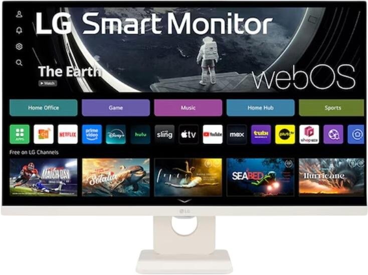 LG MyView Smart Monitor 27U511SA-W 27 Zoll Full HD mit Lautsprechern