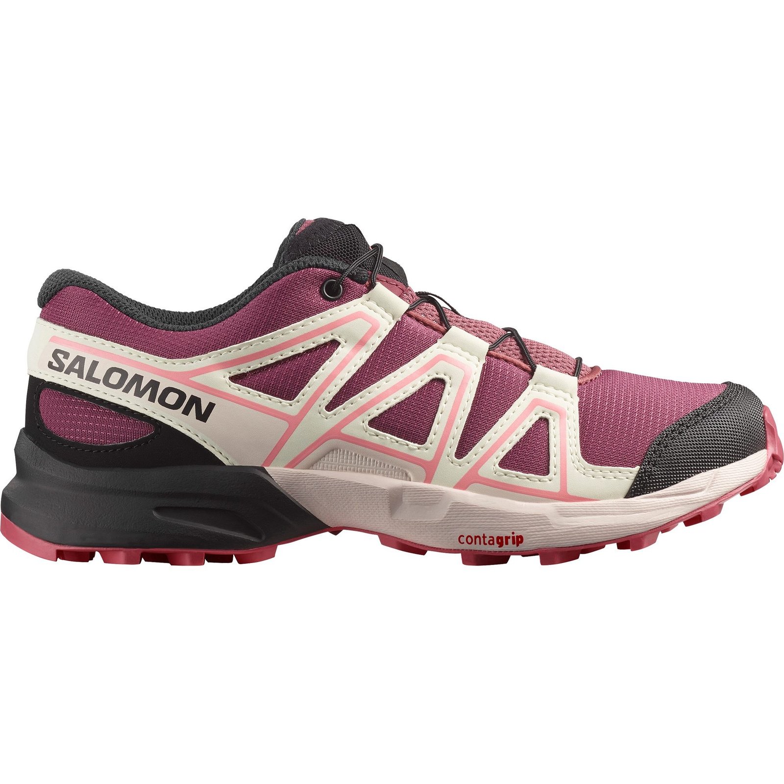 Salomon SpeedCross Jr. Kinder Trailrunning-Schuhe Schnellschnürsystem