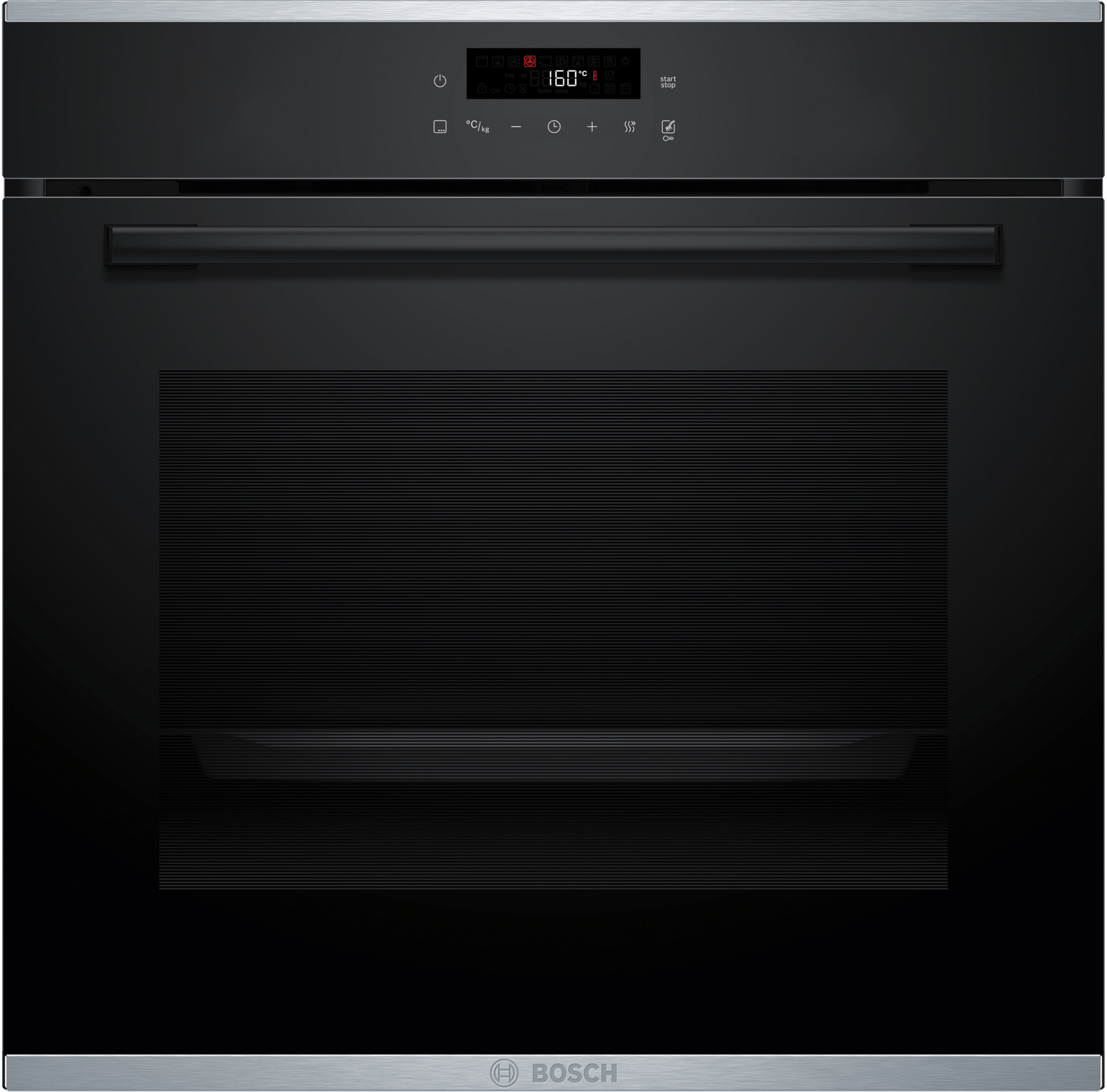 Bosch Serie 4 HBA272BB3 Einbaubackofen Pyrolyse 3D-Heißluft