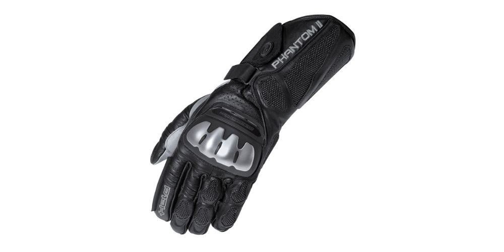 Held Phantom II Motorradhandschuhe Leder mit Knöchelschutz