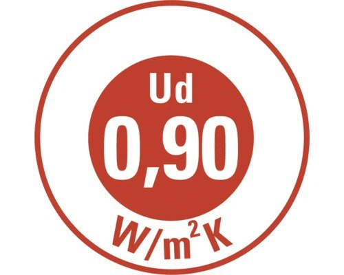 ARON Basic Alu 3131 Haustür Aluminium-Kunststoff verkehrsweiß 100 x 210 cm DIN rechts